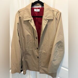Five Four Men’s dress jacket. Khaki. Size M.